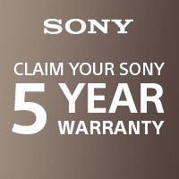 Sony 5 year warranty